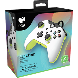 PDP Xbox LLC Controller electric white (049-012-WY)