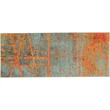 Wash+Dry Rustic 110 x 175 cm grau/orange