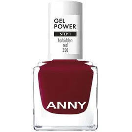 Anny Gel Power Nail Polish 8 ml Forbidden Red