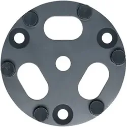Roll PKD-Scheibe R6 160mm grau