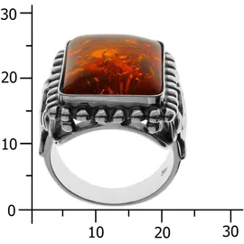 Ostsee-Schmuck Fingerring OSTSEE-SCHMUCK "Ostsee-Schmuck Ring Fischland 18x15 mm Ring Fischland 18x15 mm" Gr. 68, silber, Fingerringe, Damen, 68 (21,7), Silber 925 (Sterlingsilber), Fingerring