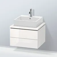Duravit L-Cube Waschtischunterschrank, 2 Auszüge, LC581502222,