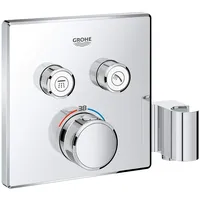 Grohe Grohtherm SmartControl Thermostat mit 2 Absperrventilen und integriertem Brausehalter (29125000)