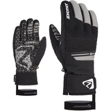 Ziener Herren Granit GTX AW glove ski, stone grey.black, 10