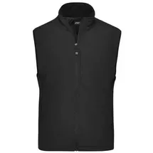 James & Nicholson Softshell Weste Schwarz 2XL
