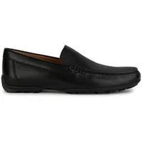 Geox Herren U KOSMOPOLIS + Grip Moccasin, Black, 44 EU