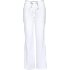 Aniston CASUAL Leinenhose mit Bindeband, weiß,