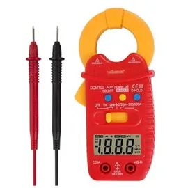 VELLEMAN DIGITALE MINI-STROMZANGE - CAT III - 600 V - AC - MIT DATA-HOLD-FUNKTION