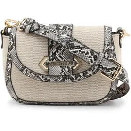 Valentino Gigante Umhängetasche Kunstleder Beige/Mehrfarbig