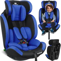 Kidiz Autokindersitz schwarz/blau