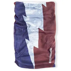 Holyfreedom Civil War Primaloft Multifunktionstuch, weiss-rot-blau für Männer