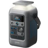 Anker SOLIX C300 DC Powerbank Powerstation, 288Wh Akku für mehrere Geräte, LiFePO4 Akku, 300W Solargenerator, Für Camping, Draußen, Reisen, Notfälle (Netzteil Nicht im Lieferumfang)