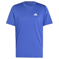 Adidas Train Essentials Stretch Training T-Shirt, Herren Kurzärmeliges T-Shirt, semi Lucid Blue/White, IW3365