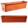 Kadax Blumenkasten 60 cm rot