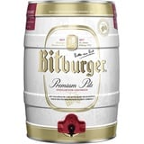 Bitburger Bier Premium Pils 5 l Party-Fass mit Zapfhahn