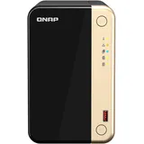 QNAP TS-264 Leergehäuse Schwarz/Gold