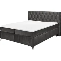 Roller Boxspringbett 180 x 200 cm H2 Braun