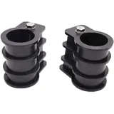 Memkey - Poolleiter-Ersatzset mit Bolzen und Gummileiter mit Poolanker und runder Poolrosette,