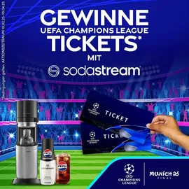 Sodastream Gaia schwarz + Flasche