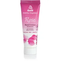 Amrita Organics Handcreme Rose, 50 Milliliter