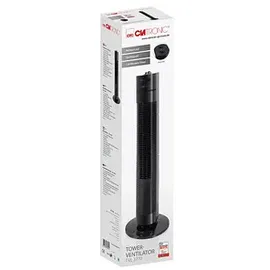 Clatronic TVL 3770 78 cm Turmventilator Schwarz