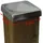 Baumarktplus 25x Pfostenkappe Edelstahl 91 mm Pyramide