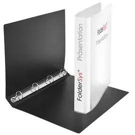 FolderSys Ringbuch 4-Ringe schwarz