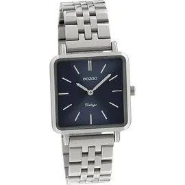 Oozoo Damen Uhr C9951 Analog Quarzuhr Armband silber Vintage D2UOC9951 - Silber