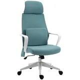 Vinsetto Bürostuhl mit Massagefunktion (Farbe: Blau)
