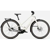 Orbea Diem 20 Shimano Steps 630Wh Elektro Urban Bike Ivory White glossy | 28" Damen Trapez S/44.2cm