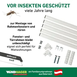 WINDHAGER Insektenschutz-Tür Expert 125 x 245 cm Weiß