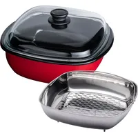 RIESS Dampfgarer 3-teilig 28 x 28 cm