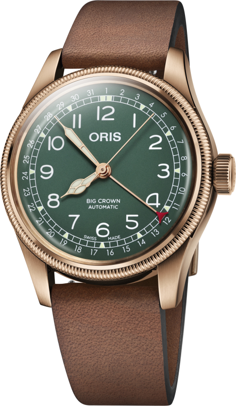 Oris Aviation Big Crown Bronze Pointer Date 40mm 80th Anniversary Edition 01 754 7741 3167-07 5 20 58BR - grün,braun - 40mm