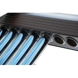 Feuer-Anker Röhrenkollektor Solarpaket Vakuumröhrenkollektor HP30-2 9,78 m2 Flachdach Solar