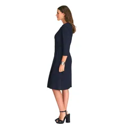 HERMANN LANGE Collection Jerseykleid, mit Glitzerdetails HERMANN LANGE Collection marine 38