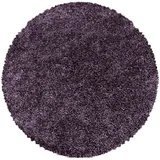KADIMA DESIGN Teppich Spree Lila Ø 120 cm