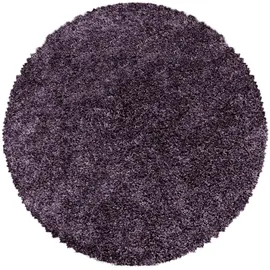 KADIMA DESIGN Teppich Spree Lila Ø 120 cm