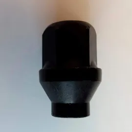H&R Befestigungsmutter mit Schaft 5mm, ø14,7mm - M12x1.50 - Länge 34mm - Schwarz Kegel zu