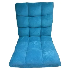 Hti-Living Relaxsessel Polyester 55 x 110 x 150 cm Türkis/Blau
