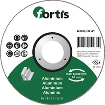 Fortis Trennscheibe ALU-NE 125 x 1,6 mm
