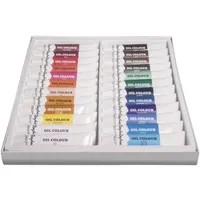 Rayher Künstler-Set Ölfarben farbsortiert 24 x 12,0 ml,