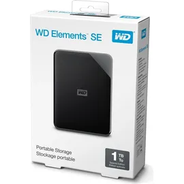 Western Digital Elements SE 1 TB USB 3.0 WDBEPK0010BBK-WESN