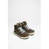 Lowa Kinder Freizeitschuhe Lara II GTX wasserdichter Wanderschuhe Grau - Braun - 27