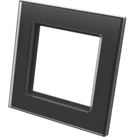 eQ-3 Homematic IP Smart Home Set Glasthermostat + Rahmen, 1-fach,