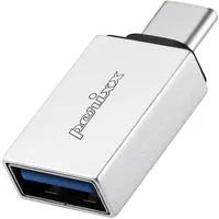 Perixx USB 3.1 Gen 1 (USB3.0) Adapter [1x USB-C® Stecker - 1x USB A] PERIPRO-404