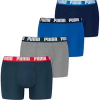 Puma Boxershorts Blau / Grau XXL 4er Pack