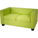 MCW 2er Sofa Lille ~ Kunstleder, hellgrün