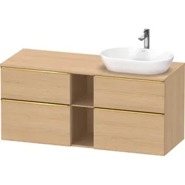 Duravit D-Neo Konsolenwaschtischunterbau wandhängend Natur Eiche Matt 1400x550x664 mm à DE4970R34300 DE4970R34300000,