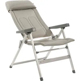 Travellife Campingstuhl Lucca Comfort Silber