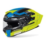 Airoh Helmet Gp550 S Challenge Blue/Yellow Matt